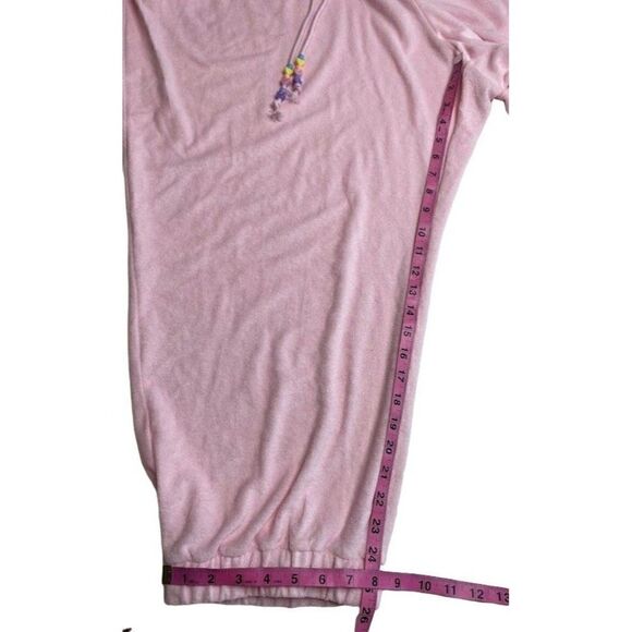 Stoney Clover Lane x Target Pink Cropped Terry Jogger Sz‎ 4X NEW - Picture 7 of 12